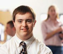 Patient with down syndrome